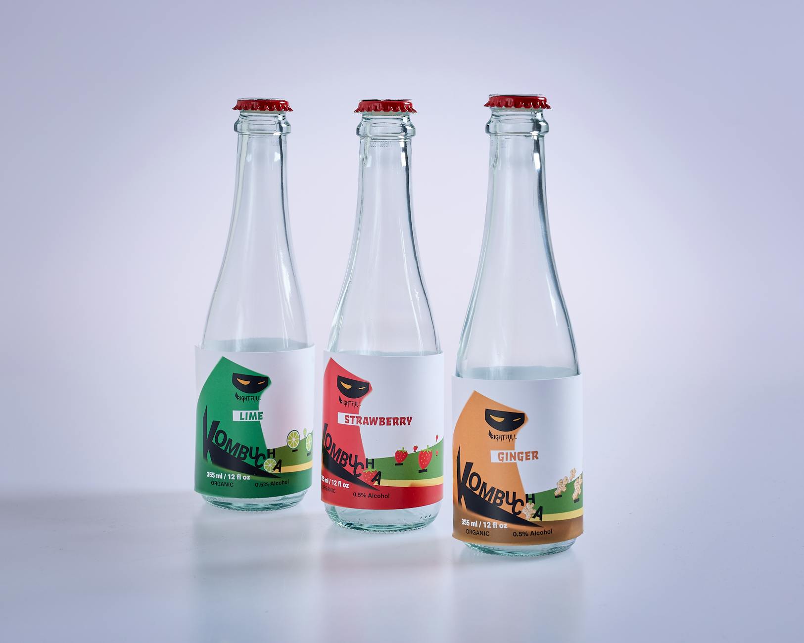 Side-by-side comparison of kombucha and Olipop bottles showing popular gut health beverage options