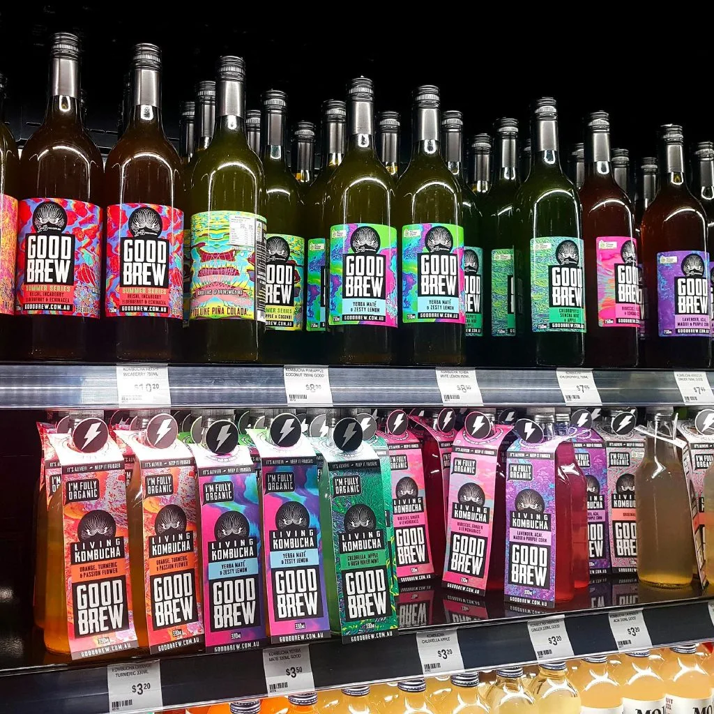 good brew kombucha bottles